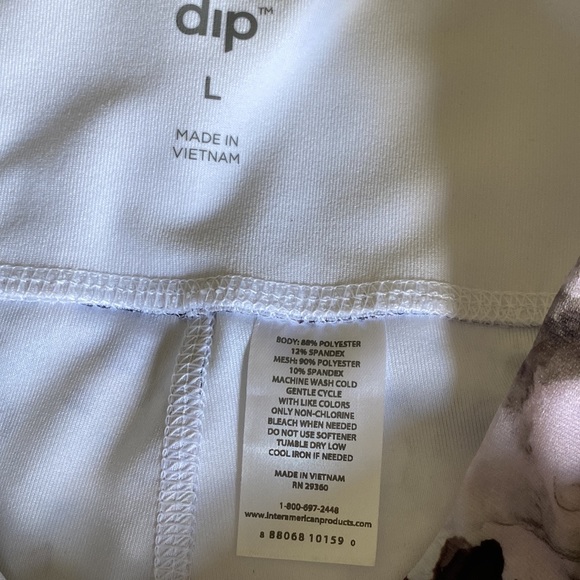 Dip size large exercise colorful leggings NWT - Picture 2 of 9